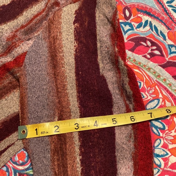 SJS Open Faced Cardigan, Multi Color, 1X - Picture 11 of 12